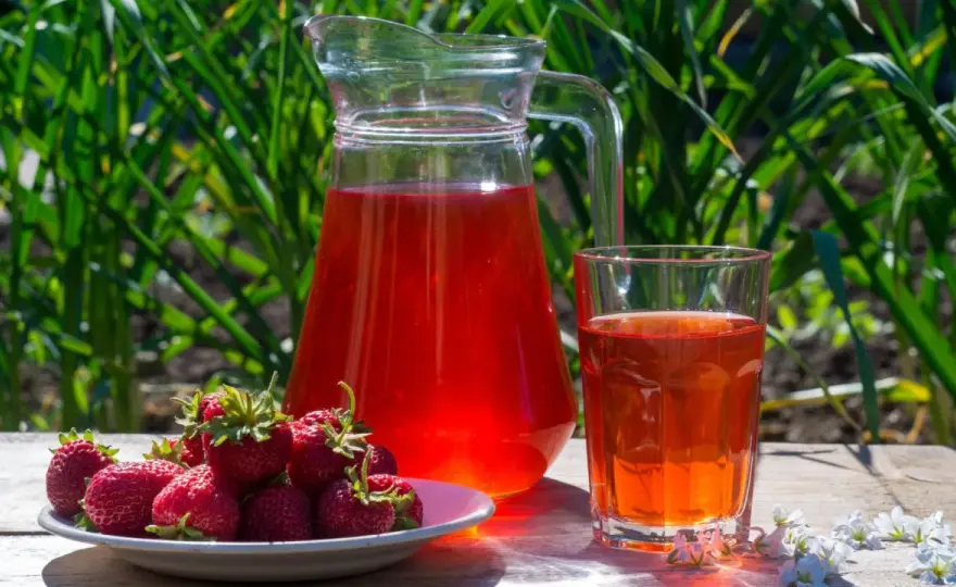Så gör du jordgubbssaft - recept, hållbarhet och tips