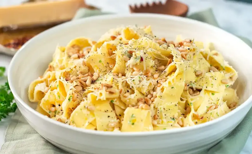 Citronpasta med perfekt balans och silkeslen sås