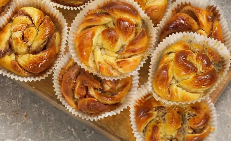 Bullar med mandelmassa - så får du saftiga bullar som håller ihop